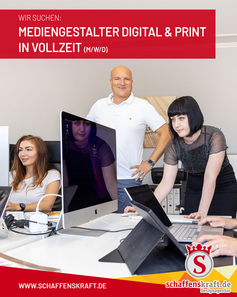 Stellenangebot Mediengestalter